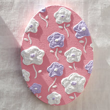 画像をギャラリービューアに読み込む, 【原画】Puku Puku FLOWER -White & Purple-