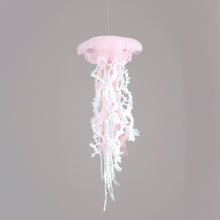 画像をギャラリービューアに読み込む, ピンクの小さなクラゲ モビール インテリア