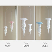画像をギャラリービューアに読み込む, クラゲのモビール 【ツイン M/S】(選べる3カラー)