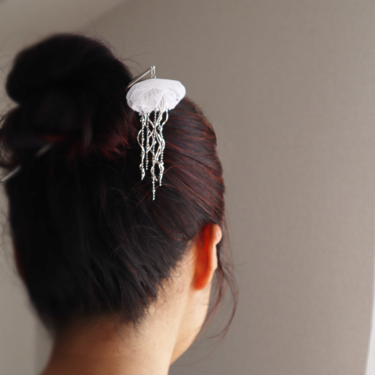 クラゲのかんざし】簪 浴衣ファッション ヘアアクセサリー – Yuragi