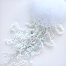 이미지를 갤러리 뷰어에 로드 , 白いクラゲ アート作品 ハンドメイド