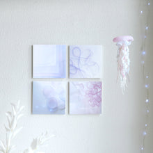 Load image into Gallery viewer, A set of Art Photo Panel & Jellyfish Mobile - Ephemeral Sweetness -