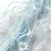 Load image into Gallery viewer, One-of-a-kind Jellyfish Mobile - Captured nemophila blue - size: M