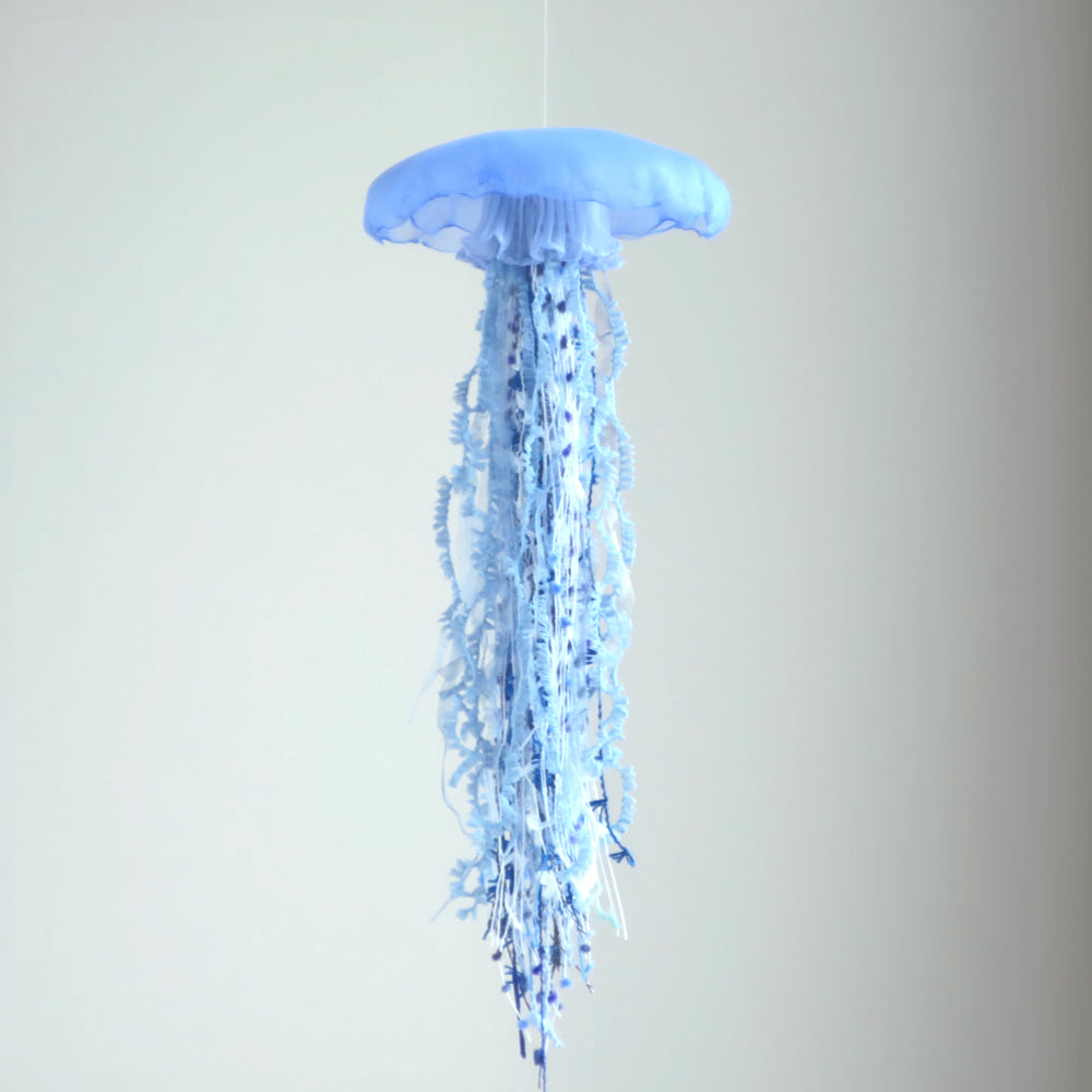【一点もの】003「まだ誰も知らないロイヤルブルー」 (size: M) One-of-a-kind Jellyfish 003