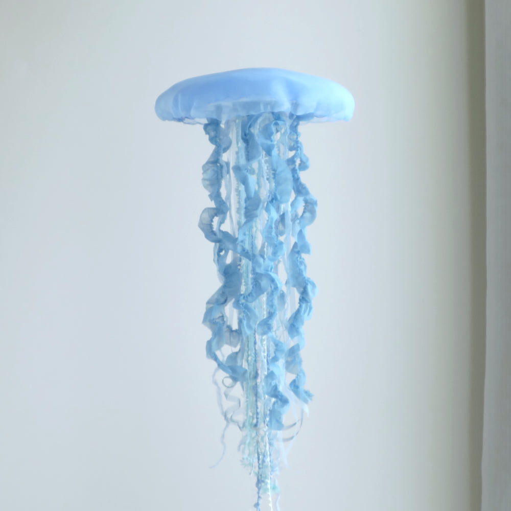 【一点もの】016「ただそばにいてほしい青色」 (size: BIG) One-of-a-kind Jellyfish 016