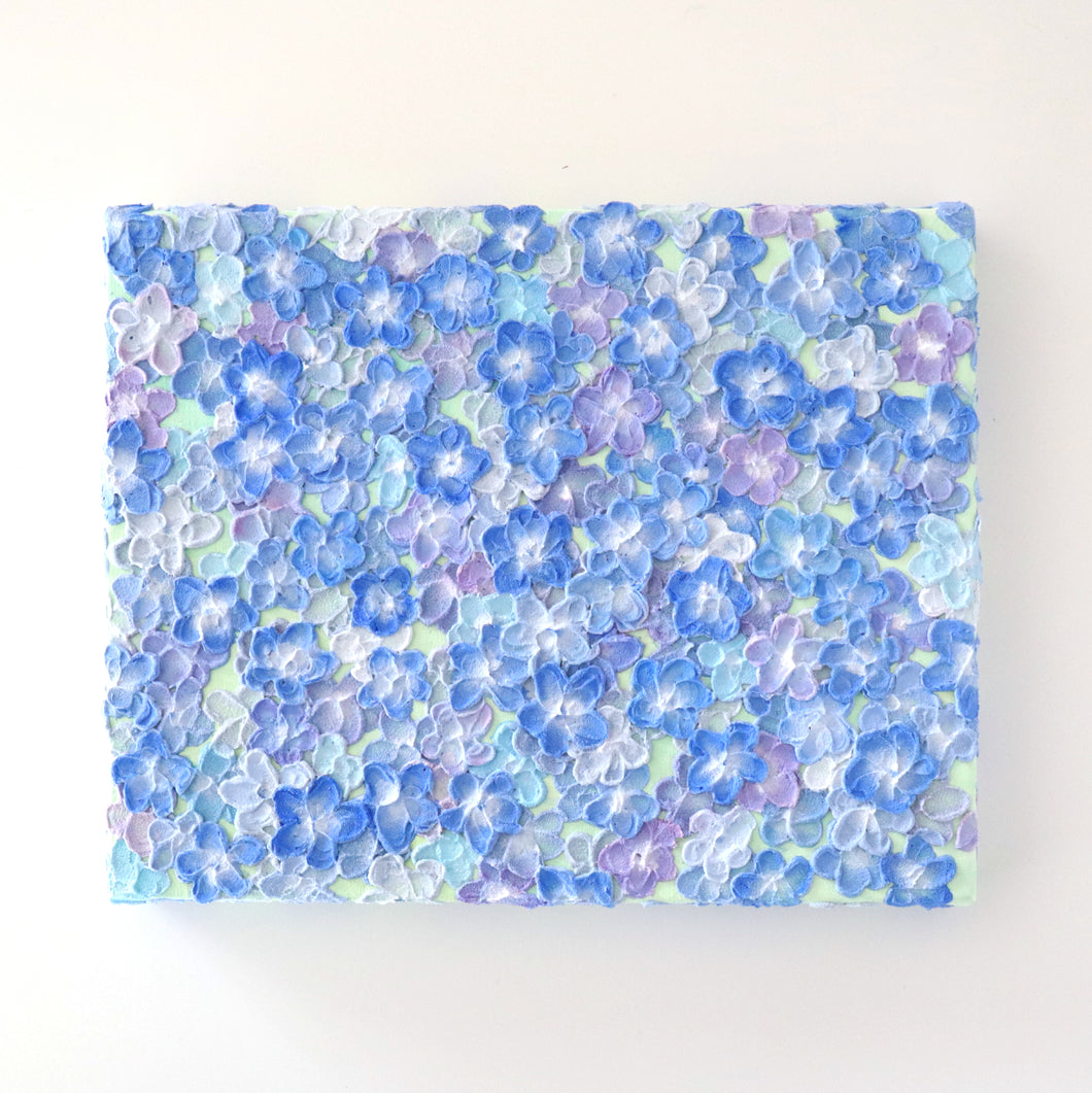 4/1 夜9時発売】4月の絵画 - Nemophila field - April Painting