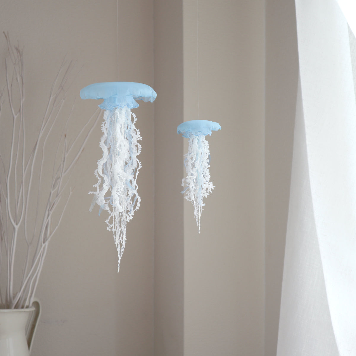 青と白の貝殻モビール　2ケセット 青と白の貝殻モビール 2ケセット MOMOSE 商品一覧 | 三木楽器公式通販