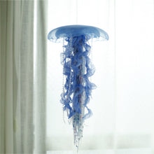 이미지를 갤러리 뷰어에 로드 , 042【一点もの】「空想と現実の間に住む青クラゲ」 (size: M-wide) One-of-a-kind Jellyfish 042
