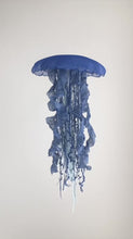 Load and play video in Gallery viewer, 033【一点もの】「深い海 深いブルー」 (size: M-wide) One-of-a-kind Jellyfish 033
